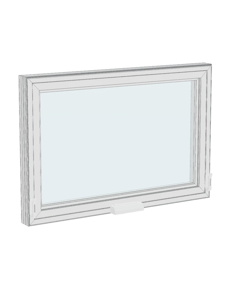 Awning — 3-D model of the Vytex window A1 installs