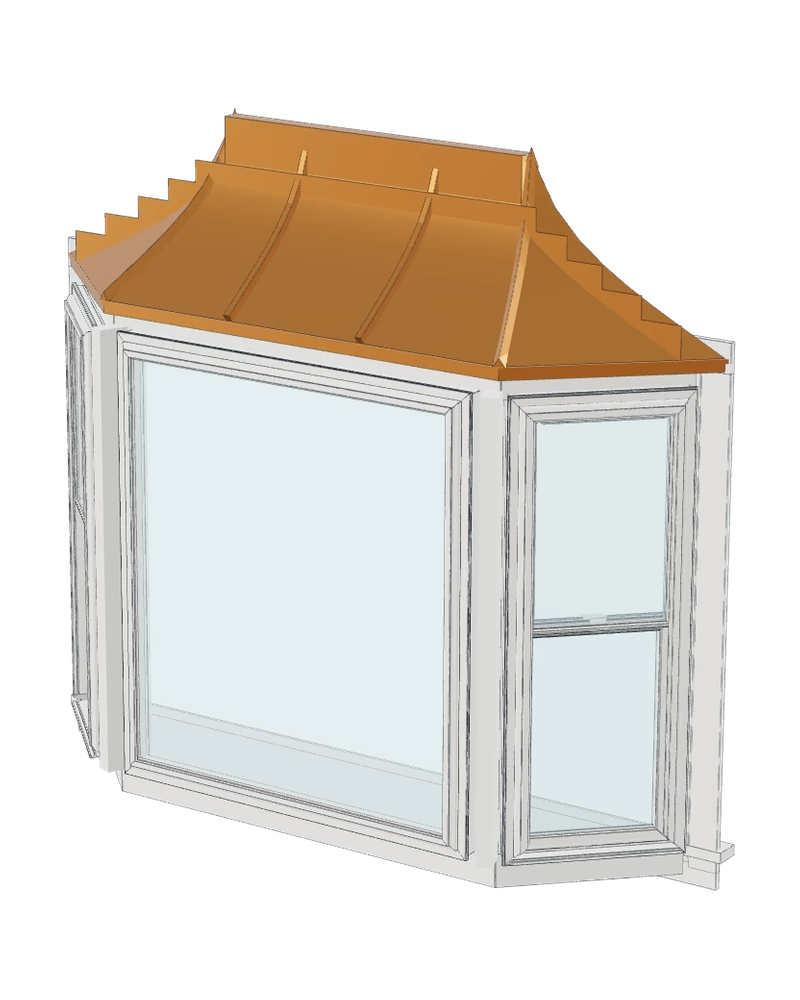 Bay — 3-D model of the Vytex window A1 installs