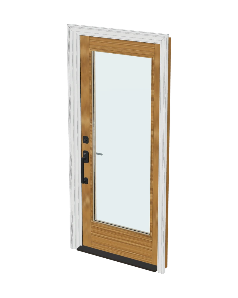 Entry Door — 3-D model of the Vytex window A1 installs