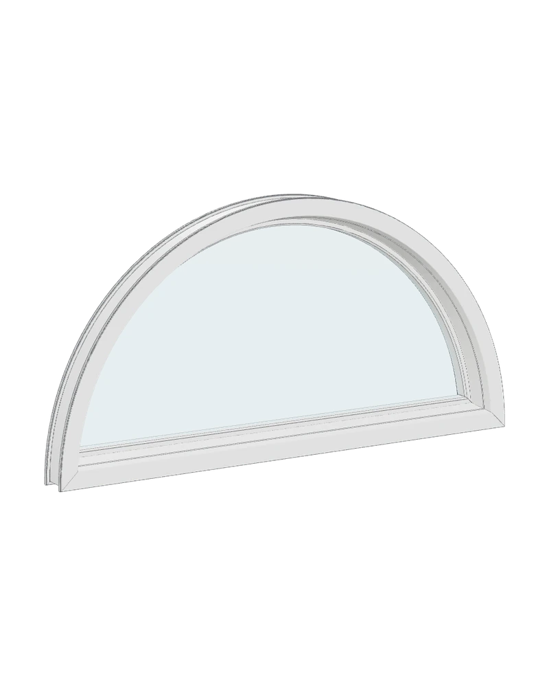 Round Top — 3-D model of the Vytex window A1 installs