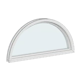 Round Top window, 3-D render
